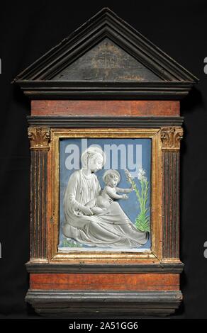 La Madonna e il Bambino, c. 1460-1470. Foto Stock