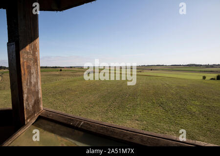 Sito del campo di battaglia, Crecy, crecy en ponthieu, Piccardia, Francia Foto Stock