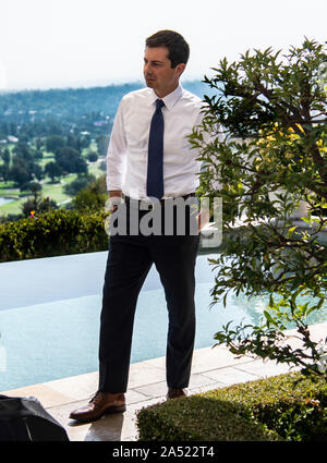 Candidato presidenziale democratico Pete Buttigieg Foto Stock