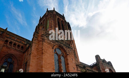Cattedrale Anglicana di Liverpool. Merseyside. Foto Stock