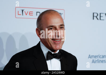 Ottobre 15, 2013- Elton John AIDS Foundation's 12th Annual un duraturo vantaggio di visione, New York - Matt Lauer Foto Stock