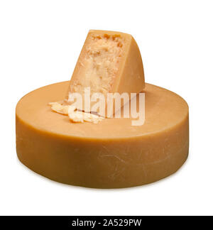 Round di parmigiano e cuneo Foto Stock