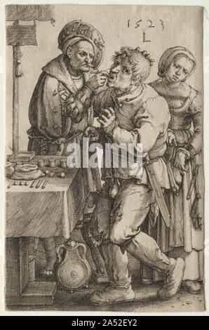 Il dentista, 1523. Foto Stock