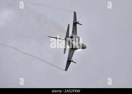 Forza Aerea Italiana T-346una esibizione presso il Royal International Air Tattoo 2019 Foto Stock