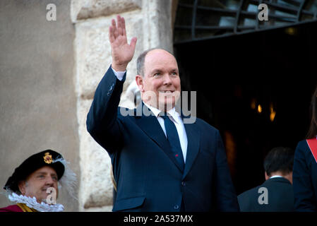 Roma, Italia. Xvii oct, 2019. Nella foto Alberto di Monaco Credit: Indipendente Agenzia fotografica/Alamy Live News Foto Stock