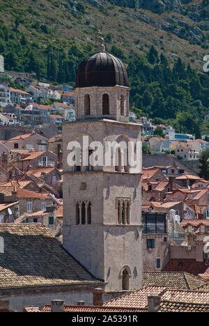 San Salvatore (Dubrovnik, Croazia) è una piccola chiesa votiva situato nel centro storico di Dubrovnik. È dedicato a Gesù Cristo Foto Stock