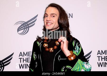 American Theatre Wing 2019 dire sì a artista Gala tenutosi a Cipriani 42nd Street - Arrivi. Dotato di: Jordan Roth dove: New York New York, Stati Uniti quando: 16 set 2019 Credit: Giuseppe Marzullo/WENN.com Foto Stock