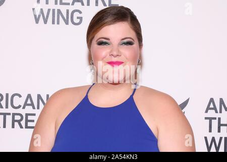 American Theatre Wing 2019 dire sì a artista Gala tenutosi a Cipriani 42nd Street - Arrivi. Dotato di: Ryann Redmond dove: New York New York, Stati Uniti quando: 16 set 2019 Credit: Giuseppe Marzullo/WENN.com Foto Stock