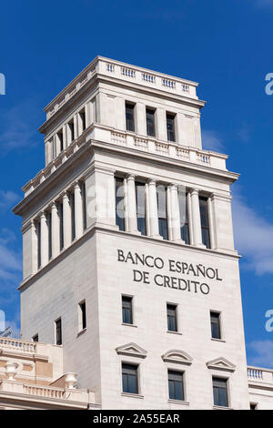 Banesto a Barcellona Foto Stock