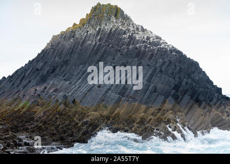 Vista delle formazioni rocciose a isola del personale Foto Stock