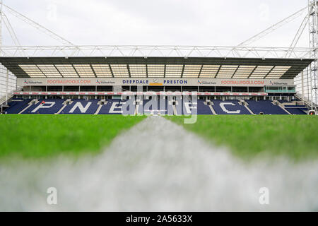 5 ottobre 2019, Deepdale, Preston, Inghilterra; Sky scommessa campionato, Preston North End v Barnsley : All'interno del Deepdale stadium Credito: Conor Molloy/news immagini Foto Stock