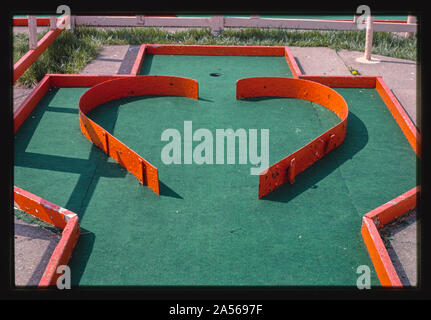 View 5, se volete provare un campo da golf Putt-Putt Golf, Drayton pianure, Michigan Foto Stock