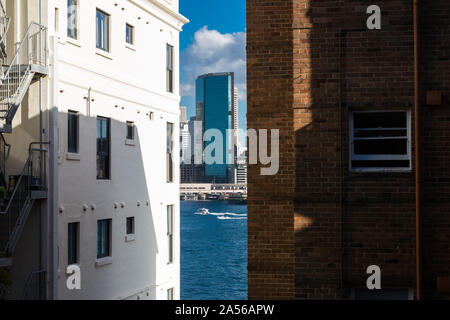 Art Deco appartamenti, Kirribilli, Sydney, Australia. Foto Stock