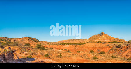 Palo Duro Canyon, TX. Foto Stock