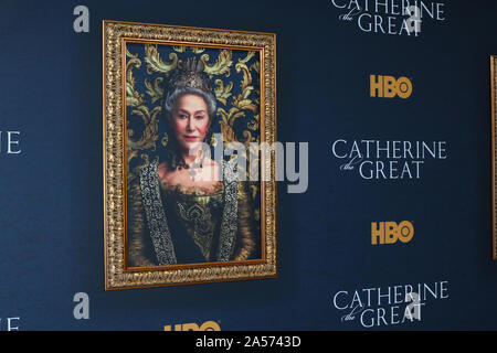 Ottobre 17, 2019, Westwood, CA, Stati Uniti d'America: LOS ANGELES - Ott 17: atmosfera al del HBO ''Caterina la Grande'' Premiere al museo del martello su ottobre 17, 2019 a Westwood, CA (credito Immagine: © Kay Blake/ZUMA filo) Foto Stock