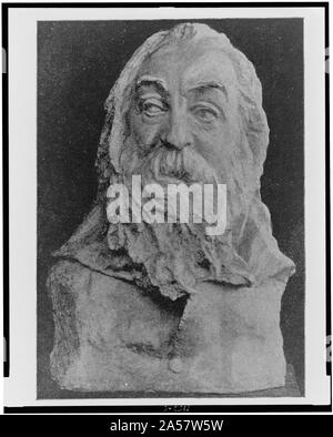 Walt Whitman nella terza età Foto Stock