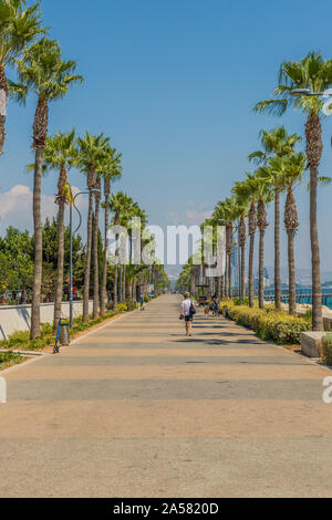 Una tipica vista in Limassol in Cipro Foto Stock