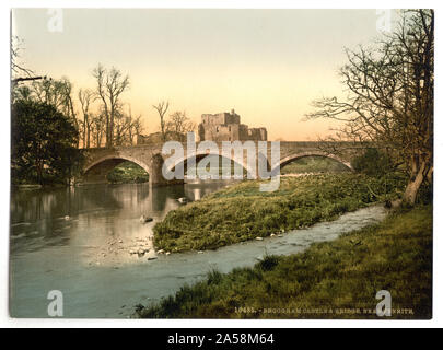 Ullswater, Broughman Castello, vicino a Penrith, Lake District, Inghilterra Foto Stock