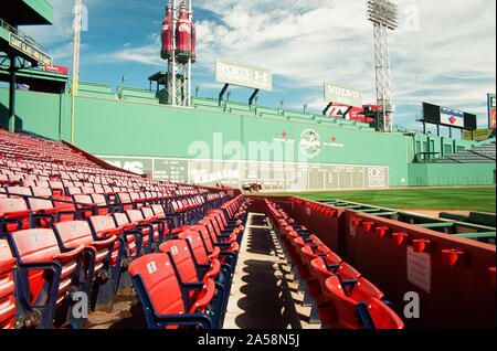 Il Fenway Park - Boston Massachusetts, STATI UNITI D'AMERICA Foto Stock