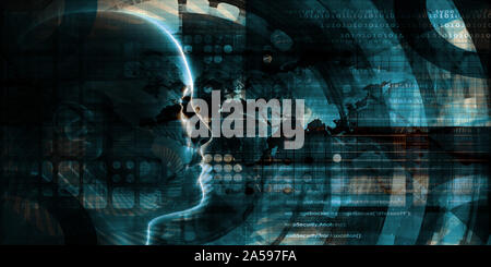 Business Analytics e intelligenza il processo decisionale Concept Foto Stock