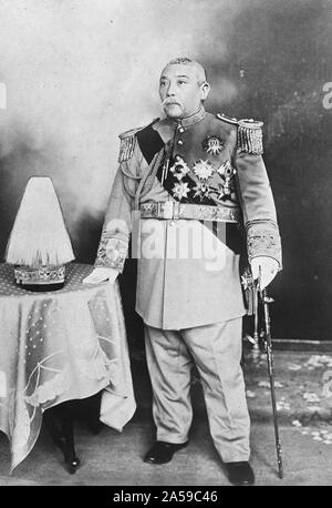 Il presidente cinese Yuan Shikai nel 1915 Foto Stock