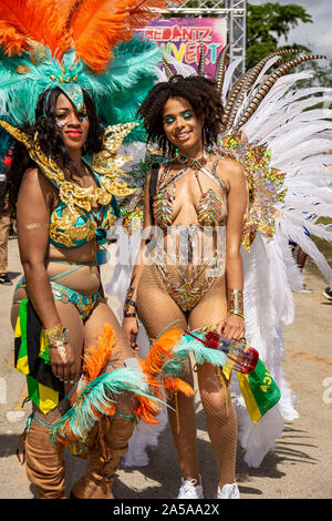 Il carnevale di Miami 2019; Miami Dade County e Expo, Miami, Florida Foto Stock