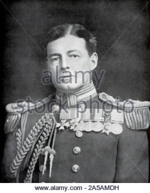 Sir David Beatty, ammiraglio della flotta, Earl Beatty 1871 - 1936, era un britannico comandante navale, fotografia dai primi anni del novecento Foto Stock