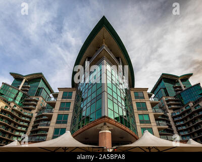 Flagstaff House, St George Wharf, Riverside Walk, Nine Elms, London, England, Regno Unito Foto Stock