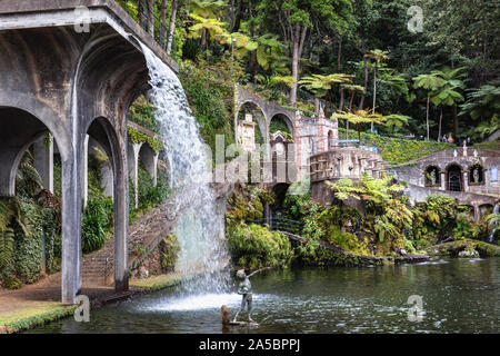 Monte Palace Tropical Garden, Funchal, Madeira, Portogallo Foto Stock