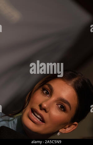 Ottobre 17, 2019: Camila Morrone presso il San Diego International Film Festival. (Credito Immagine: © Rishi Deka/ZUMA filo) Foto Stock