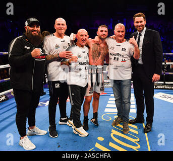 Newcastle, Regno Unito. Xix oct, 2019. Robbie Davies Jr vs Lewis - Ritson Super-Lightweight concorso durante Robbie Davies JR vs Lewis a Ritson Utilita Arena di Sabato, Ottobre 19, 2019 in Newcastle Regno Unito. Credito: Taka G Wu/Alamy Live News Foto Stock