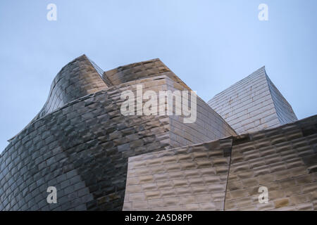 Museo Guggenheim a Bilbao, Spagna, Europa Foto Stock