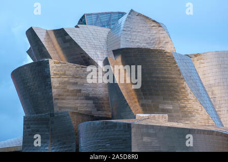 Museo Guggenheim a Bilbao, Spagna, Europa Foto Stock