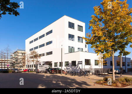 L'ex Sidol nella factory di Braunsfeld, oggi gli edifici house studios e le piccole imprese a Colonia, Germania. die ehemaligen Sidol-Werke in Braun Foto Stock