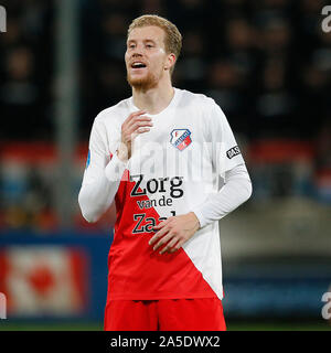 Utrecht, Paesi Bassi. Xix oct, 2019. UTRECHT, 19-10-2019, Stadio Galgenwaard, stagione 2019/2020, olandese Eredivisie, FC Utrecht player Simon Gustafson durante la partita FC Utrecht - PSV. Credito: Pro scatti/Alamy Live News Foto Stock