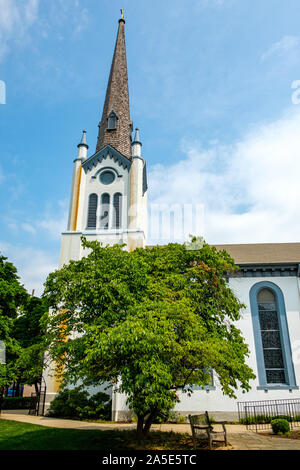 St Johns Chiesa Episcopale, 1 North Hanover Street, Carlisle, Pennsylvania Foto Stock