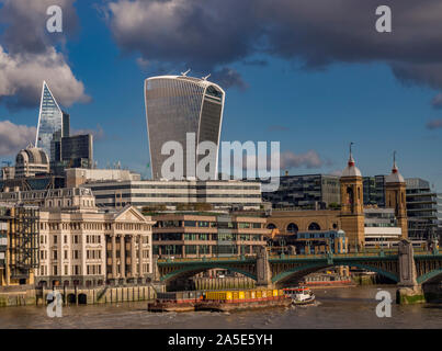 20 Fenchurch Street edificio (il) Walkie-Talkie, Londra, Regno Unito. Foto Stock