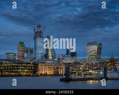 20 Fenchurch Street edificio (il) Walkie-Talkie, Londra, Regno Unito. Foto Stock