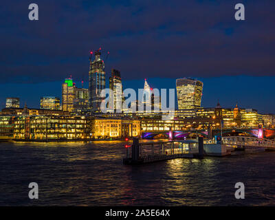 20 Fenchurch Street edificio (il) Walkie-Talkie, Londra, Regno Unito. Foto Stock