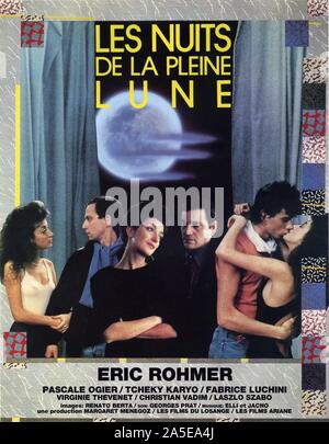 Luna piena a Parigi (1984) - Titolo originale: Les nuits DE LA PLEINE LUNE-, diretto da Eric Rohmer. Credito: pellicole LOSAGNE OU, LES/FILMS ARIANE, LES / Album Foto Stock