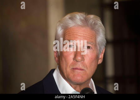 Richard Gere,l'attore, in visita a Firenze, 14/10/2019 Foto Stock