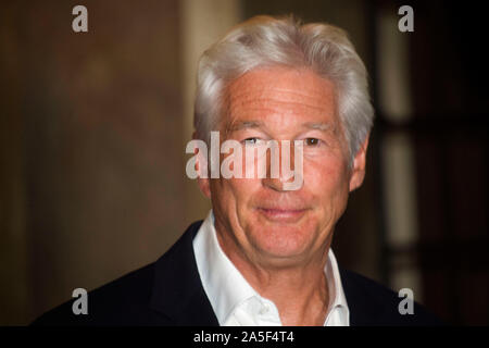 Richard Gere,l'attore, in visita a Firenze, 14/10/2019 Foto Stock