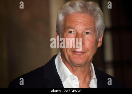 Richard Gere,l'attore, in visita a Firenze, 14/10/2019 Foto Stock