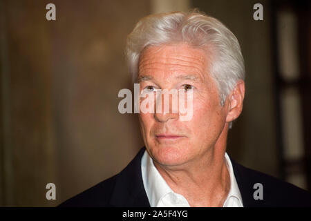 Richard Gere,l'attore, in visita a Firenze, 14/10/2019 Foto Stock