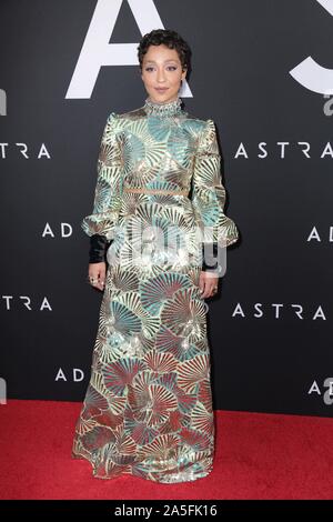 "Ad Astra' LA Premiere al Arclight Hollywood di Settembre 18, 2019 a Los Angeles, CA dotata di: Ruth Negga dove: Los Angeles, California, Stati Uniti quando: 19 set 2019 Credit: Nicky Nelson/WENN.com Foto Stock