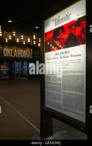 Oklahoma su Broadway presso il circolo in Piazza Teatro, NYC, STATI UNITI D'AMERICA Foto Stock