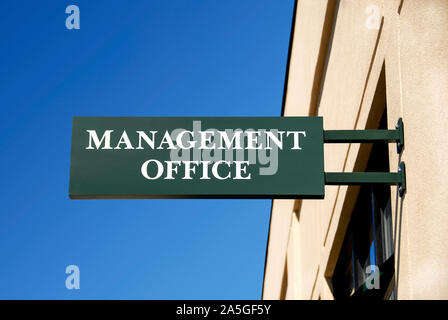 Executive, Business o Corporate Management Office di segno. Foto Stock