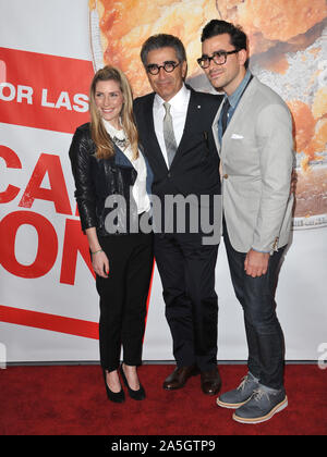 LOS ANGELES, CA. Marzo 19, 2012: Eugene Levy a noi premiere di 'American Reunion' a Grauman's Chinese Theater di Hollywood. © 2012 Paul Smith / Featureflash Foto Stock