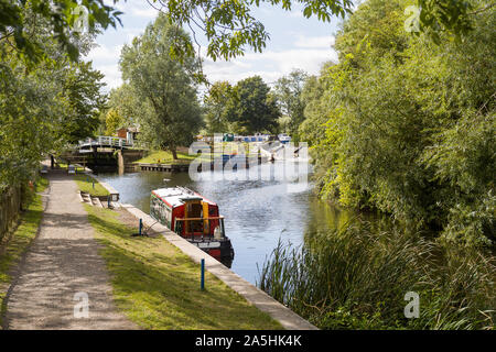 Papermill Lock Foto Stock