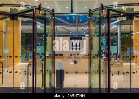 Wellcome Trust sede in un edificio di Gibbs a 215 Euston Road Foto Stock